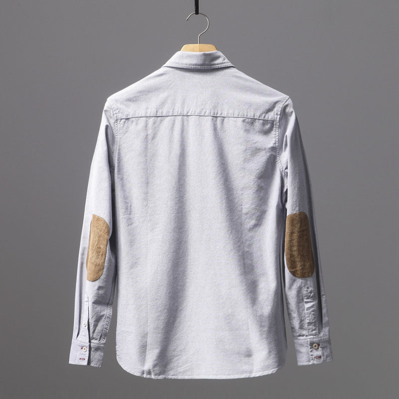 オックスフォード-和風カジュアルシャツ,ブランドの服,長袖, - Oxford Cotton Casual Shirt Business のレビューと価格
